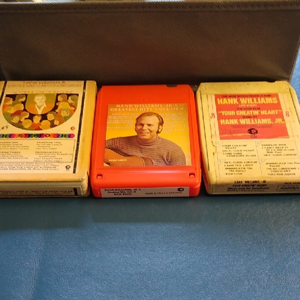 Thank Williams Vintage 8-Track Tapes Collection Beach Untried